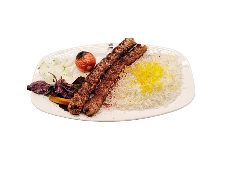 Double Koobideh Kabab with Rice
