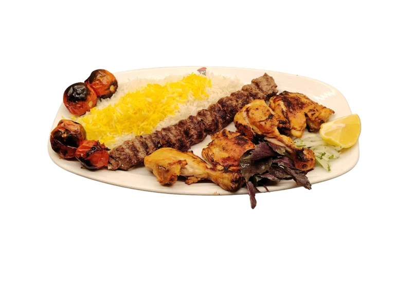 Chicken Thighs & Koobideh with Rice