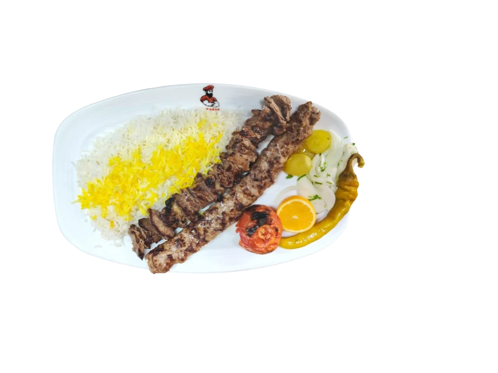 Mix Chenjeh & Koobideh with Rice