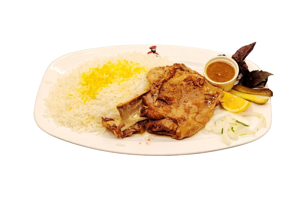 Lamb Shoulder with Rice