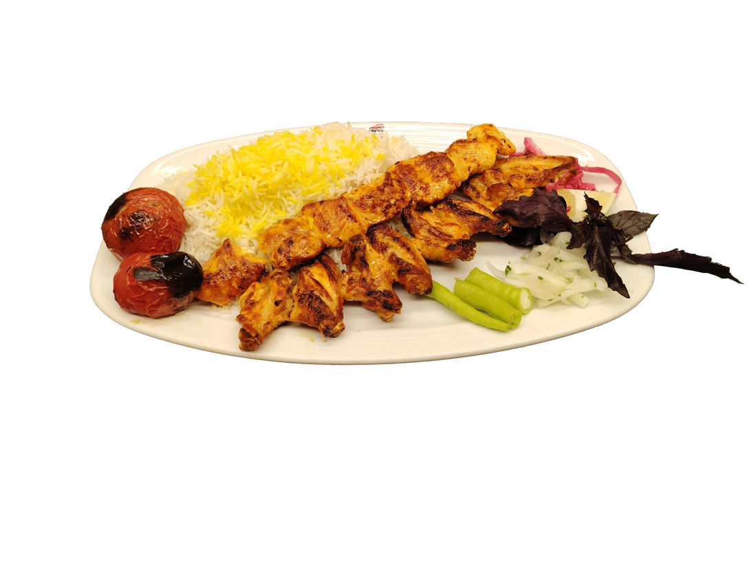 Mix Boneless Chicken & Wings with Rice