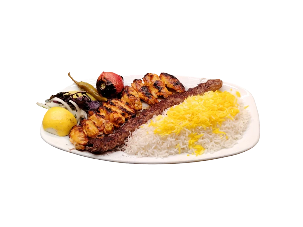 Chicken Wings & Koobideh with Rice