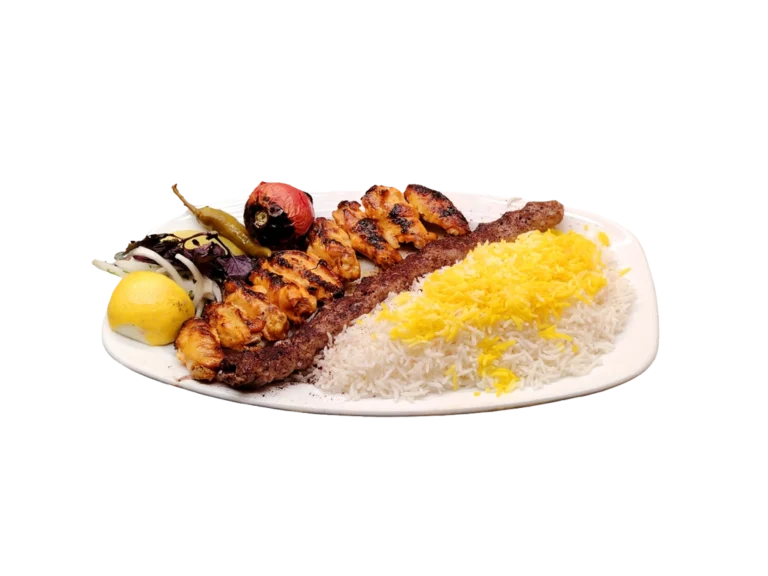 Chicken Wings & Koobideh with Rice